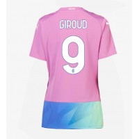 Koszulka piłkarska AC Milan Olivier Giroud #9 Strój Trzeci dla kobiety 2023-24 tanio Krótki Rękaw